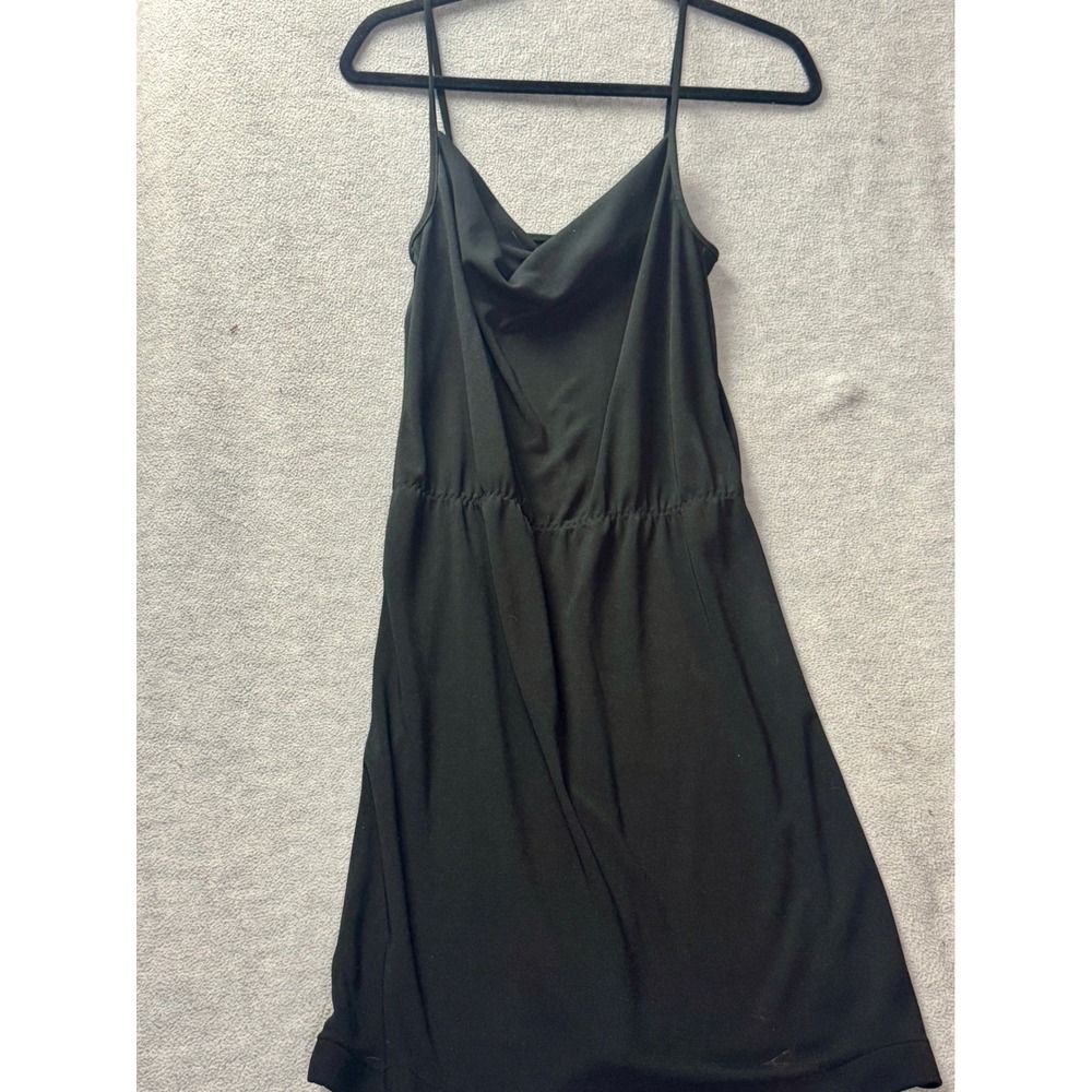 Old Navy Collection Black Cowl Neck Mini Dress Spaghetti Strap Small RN54023